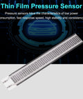 Thin film pressure sensor strip FSR408, 2-pack, gray with rectangular sensing grid and dual leads