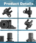 Heavy Duty Coolant Water Bypass Control Valve Straight Drop In Replacement For Toyota Camry And RAV4 Replaces 16671 25010 detailed view of parts and connections.