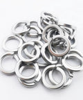 M12 Split Lock Washer 25 Pack 304 Stainless Steel 18 8 Spring Lock Washers For Bolts Nuts And Screws Hardware Fittings Silver Anti Loosening