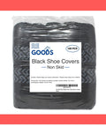 Extra Thick Disposable Shoe Covers XL 100 Pack One Size Fits Most With Non Slip Soles For Indoor Outdoor Use Black Professional Grade Booties