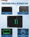 Top Tier Headlight Dimmer Switch Replacement For 2003 To 2007 Chevy Silverado And Gmc Sierra 1500 with precision plug and upgrade chip.