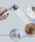 Freestanding Bathtub Faucet With Hand Shower Set Floor Mounted Waterfall Tub Filler Single Handle Chrome Polished Bath Fixtures