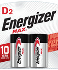 Heavy Duty D Cell Alkaline Batteries 2 Pack Providing Dependable Juice For Flashlights Radios And Toys With No Hassle Power That Actually Gets The Job Done Every Single Time in packaging.