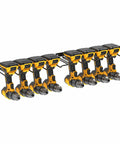 Wall Mounted Power Tool Organizer Holder For Cordless Drills And Battery Tools, Heavy Duty Utility Storage Rack For Workshop, Garage And Shed