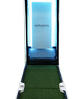 Indoor Home Golf Simulator White For At Home Practice With Realistic Swing Analysis And Immersive Golf Simulation Easy Setup