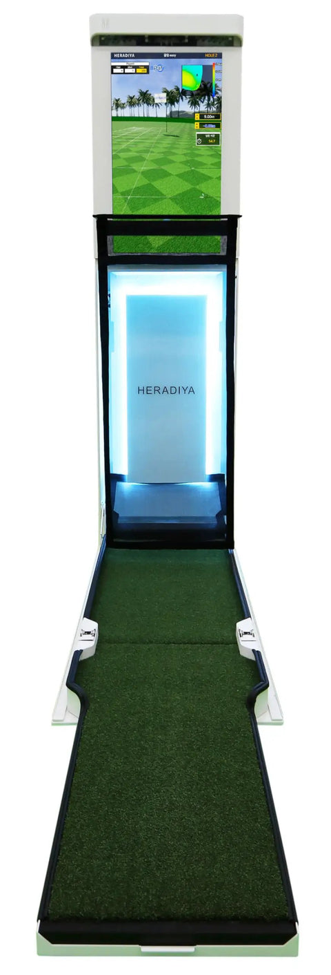 Indoor Home Golf Simulator White For At Home Practice With Realistic Swing Analysis And Immersive Golf Simulation Easy Setup