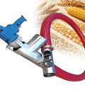 Spiral Conveyor Feeder Electric Screw Conveyor with 2000W motor, 1500mm length, shown with grains for fast transfer