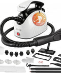 Waitbird 4.5 Bar Handheld Steam Cleaner Pro For Home Use High Pressure Hot Steam Wand with attachments and ergonomic design.