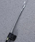 Close-up of Three Piece Aluminum Recliner Cable Pull Handles in Black Oval Shape for easy angle adjustments and cozy rest.