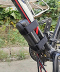 Heavy Duty E Bike Controller Bag Waterproof EVA Hard Case For Electric Motorcycle Gear, Keeps Battery And Electronics Safe From Rain Dust And Gunk. mounted on e-bike frame with straps