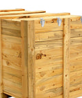 304 Stainless Steel Spring Loaded Right Angle Hasps Toggle Latch Kit on wooden storage box