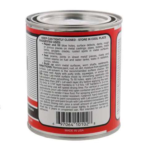 24 Oz Metal Repair Putty Epoxy For Dent Filler And Patch Ready To Use Tough As Nails Durable And Economical Sands Easy Fast Permanent Fix For Welds And Metal Surfaces can label
