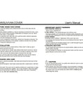 Chevrolet Corvette weatherproof car cover C4-C7 1984-2019 user's manual with installation and care instructions