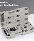 Digital Height Gauge Pro Grade with 0.01mm Resolution and 0.02mm Tolerance in a blow-molded case.
