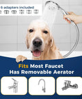 Faucet Sprayer Attachment With On Off Switch Four Modes Converts Any Sink Or Tub Faucet Into A Versatile Sprayer For Pet Wash