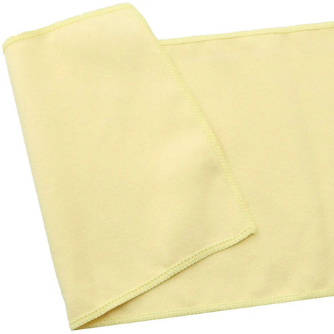 Close-up of Yellow Piano Key Cover For 88 Key Keyboards And Digital Pianos Dust Proof Flannel Shield Made From Soft Velvet