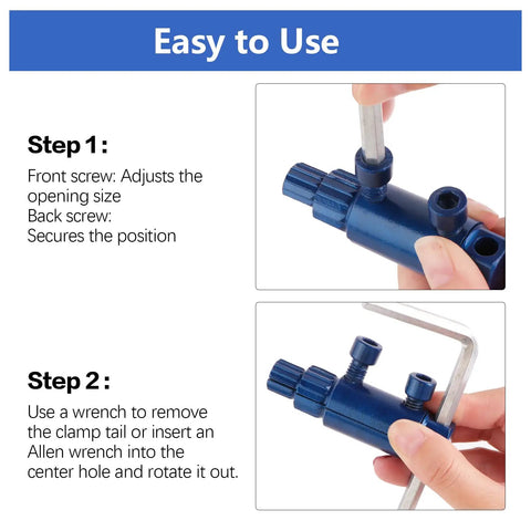 Instructions for Heavy Duty Broken Pipe Thread Extractor Tool For Half Inch, Three Quarter Inch, And One Inch Pipes With Stripped Bolts
