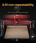 Pro Grade 200W CNC.Router And Desktop Milling Machine with 0.01mm repeatability on a 16.5 inch work area.
