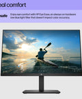 Front view of Series 3 27-Inch Dope Full HD IPS Monitor with crisp 1920 by 1080 display, 100Hz refresh, black frame, eyesafe certified.