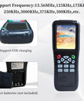 All In One Multi Frequency RFID Reader And Writer X100 For Boss Level Access Control with USB charging and battery slots