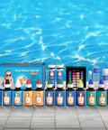 No Sweat 9 In 1 Pool And Hot Tub Test Kit For Fast Chemistry Checks On PH Total Chlorine Bromine Alkalinity Calcium Hardness