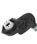 24V Gearbox For Disney Princess Carriage Ride On Toy Pink, 30000RPM High Torque Motor Gear Box Replacement, black casing