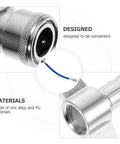 Heavy Duty Truck Trailer Air Line Hose Assembly With Quick Connect Brake Fittings Built In Leak Proof Protection Blue Zinc Alloy Pu Material For Simple Plug And Play Top Quality Installation Fits Most Semi Trucks And Trailers Safely blue PU hose with zinc alloy quick-connect brake fittings