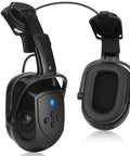 AM FM Radio Headphones With Digital LCD Display And 30dB Hearing Protection Earmuffs For Mowing Auto Scan And Manual Tuning