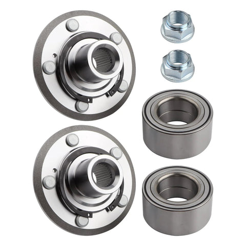 Set Of 2 Wheel Hub Bearing Assemblies For 2012 2013 2014 2015 2016 Honda CRV AWD Replacement 930026 Factory Original OE Standard