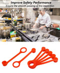 Rubber Blow Off Caps Kit For Ansul R102 And Piranha Industrial Kitchen Fire Suppression shown in kitchen setting