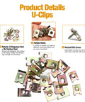 Must Have Auto Interior Fasteners Kit For 100Pcs Car U Clips Nuts 6 8 10 12 Size Assortment With Stainless Steel Screws details