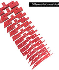 14-Piece Aluminum Setup Block and Height Gauge Kit displayed in ascending order.