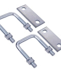Leaf Spring Clamp Kit For 2.5 Inch Wide Springs Locks Leaf Springs Tight For Stabilization And Smoother Towing Improves Axle Torque Control On Trucks