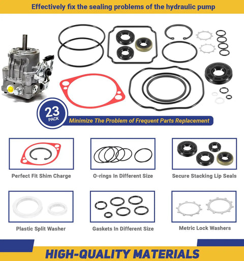 BDP-10A Pump Overhaul Seal Kit With Seals And Gaskets For PG Series Hydraulic Pumps Kohler Kawasaki Compatible