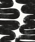 Removable Peel And Stick Black And White Wiggle Room Wallpaper For Easy Mess Free Self Adhesive Wall Covering No Residue Left Behind DIY