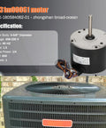 1/4 HP Condenser Fan Motor Replacement For Goodman Central AC Units 208 230V 1 Speed 830 RPM Permanently Sealed 3 Wire