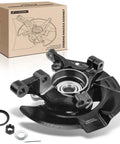 Front Right Steering Knuckle And Wheel Bearing Hub Assembly For 2011 Hyundai Sonata 2.4L With Sport Suspension Passenger Side Direct Fit Replacement Part For Smooth Handling And Easy Bolt On Installation