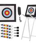 Backyard Archery Target For Adults EVA Foam 20x20x2 Inch Block For Bows Up To 50 Lbs with arrow puller and paper targets
