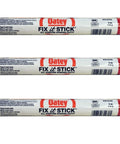 Three tubes of 4oz Waterproof Epoxy Putty Stick for DIY Concrete Repairs and Handy Fix It Projects, moldable sealant for cracks and holes.