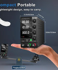 Variable DC Power Supply 30V 10A Benchtop Pro-Grade Regulated Switching Power Supply With On Off Output Switch