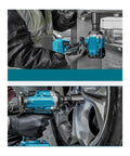 Heavy Duty Cordless Brushless Impact Wrench Pulses Raw Torque For Auto Repair Tire Rotations And DIY Builds With A Travel Ready Frame, used to remove bolts.