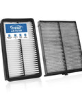 Mazda All In One Engine Air Filter And Cabin Air Filter Set For 2013 Through 2023 Mazda CX5 2.0L 2.5L, 2014 Through 2018 Mazda 3 2.0L 2.5L