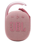 Pink Clip 4 Portable Bluetooth Speaker With Carabiner IP67 Waterproof Dustproof 10 Hours Of Playtime Booming Sound In A Pocket Sized Tough Package