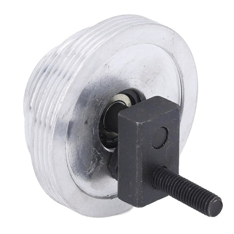 Mini Lathe Belt Transition Pulley with Spindle for MX 210 WM 210 shown in side view