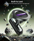 Magnetic Golf Cart Phone Holder With 360 Degree Rotation, robust design, floating amidst rocks, premium PC + ABS material