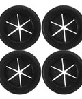 4 Pcs Black Rubber Grommet Kit Dual Sided Cable Hole Cover For Easy Cable Management Durable Round Hole Plugs Grommets Ideal For Home Workshop And Vehicle Use, black rubber grommets