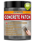 Front view of 16 oz Fast Drying Concrete Patch Repair For Cracks Holes And Spalls In Driveways Floors And Sidewalks Indoor And Outdoor Use