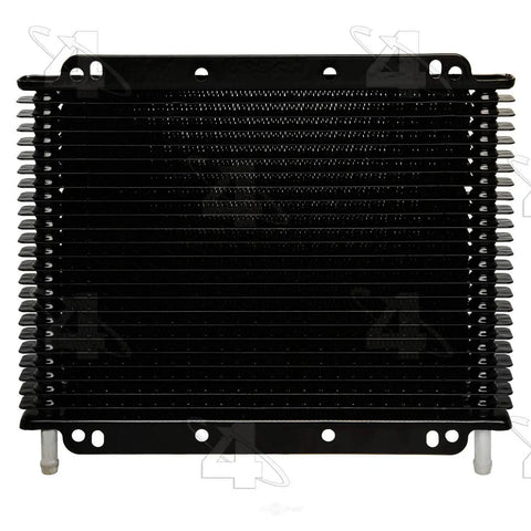 Universal Rapid Cool Add On Transmission Cooler 0.75 Inch Thick 9.5 Inch Long By 11 Inch Wide For Pickups Vans Class C Motor Homes