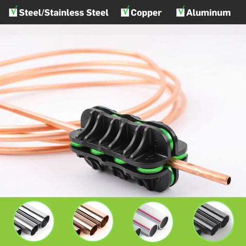 Three-Eighths Inch Tube Straightener Handheld Tool straightening copper tube, suitable for brake and fuel lines.