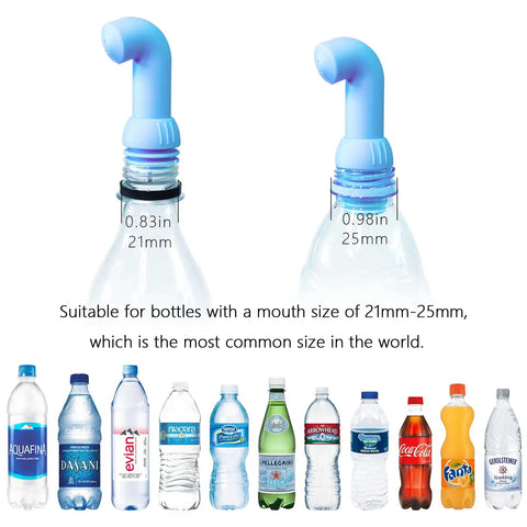 Three Pack Portable Bidet For Toilet And Travel On The Go, Ultra Lightweight Shattaf Bidet Sprayer for 21mm-25mm bottle size